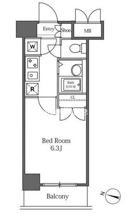 ラサンテ広尾(LaSante広尾)の物件間取画像